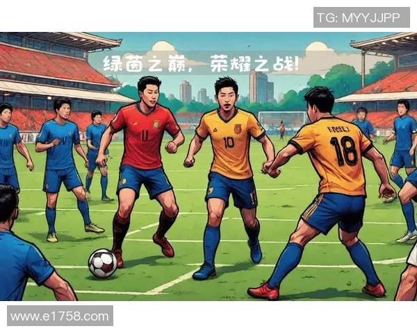 绿茵场上球星激情对决爆笑足球漫画故事